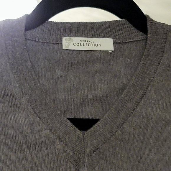 Versace Collection Merino Wool Sweater Size Sm